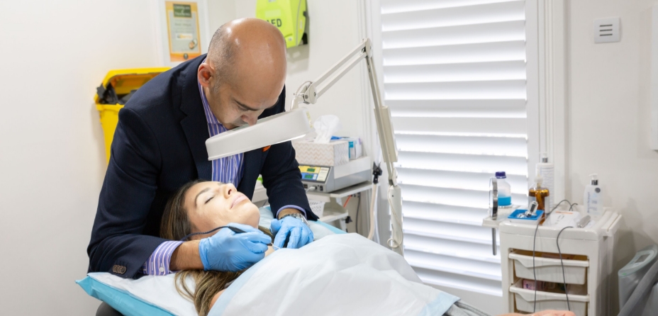 Radiofrequency mole removal with Dr Ed at The DOC Clinic Melbourne 01